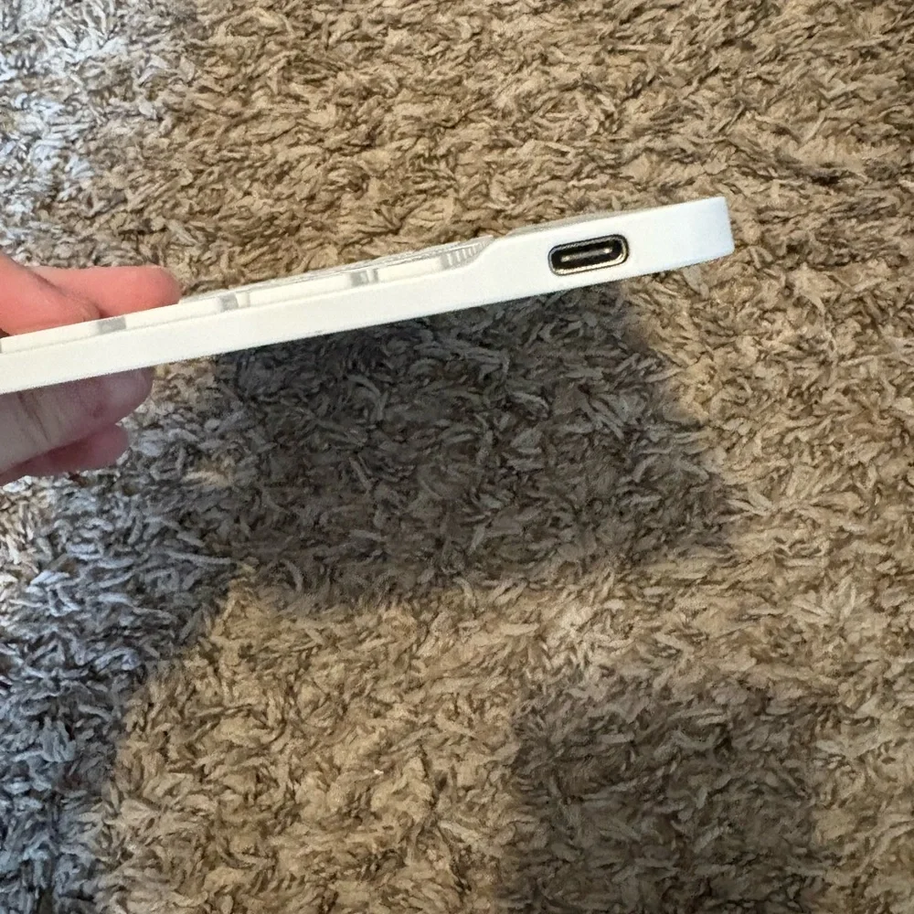 White Wireless Keyboard